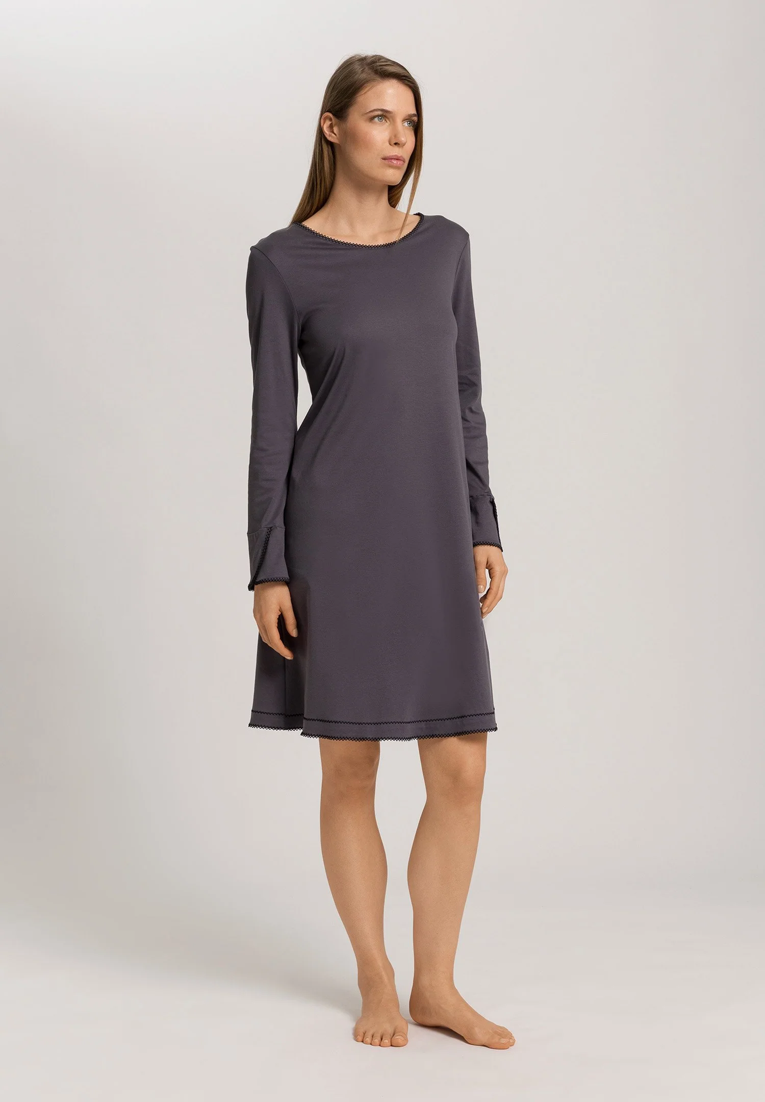 Una L/SLV Nightdress 100cm | black pearl 074772-072183 - Image 5