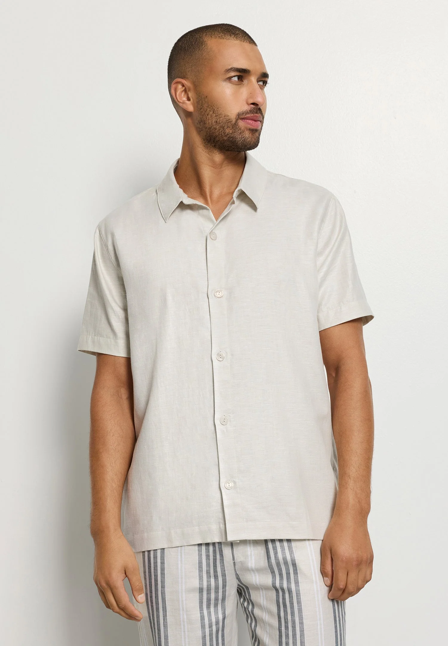 Urban Casuals S/SLV Shirt | sandy 075873-073111 - Image 2