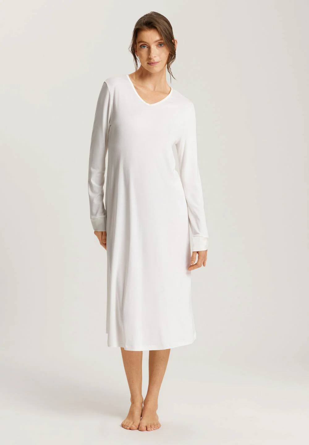 Virginia L/SLV Nightdress 110cm | off white 074875-070102 - Image 2