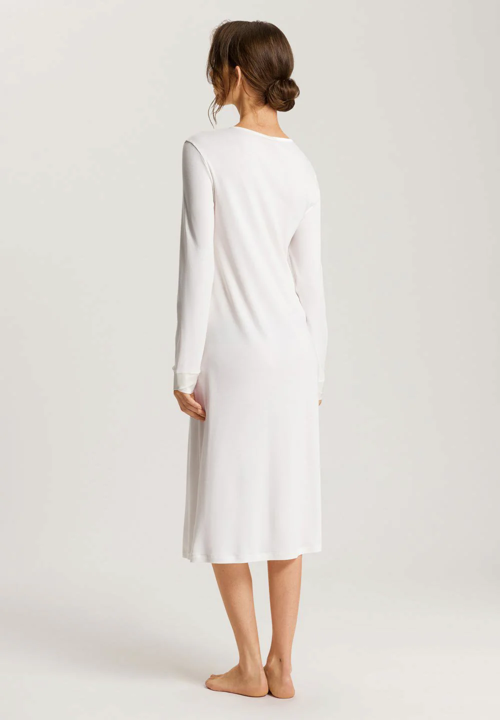 Virginia L/SLV Nightdress 110cm | off white 074875-070102 - Image 4