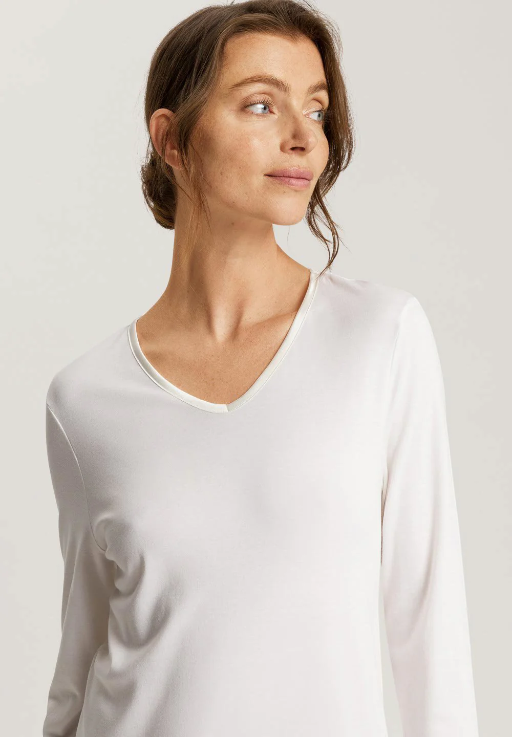 Virginia L/SLV Nightdress 110cm | off white 074875-070102 - Image 5