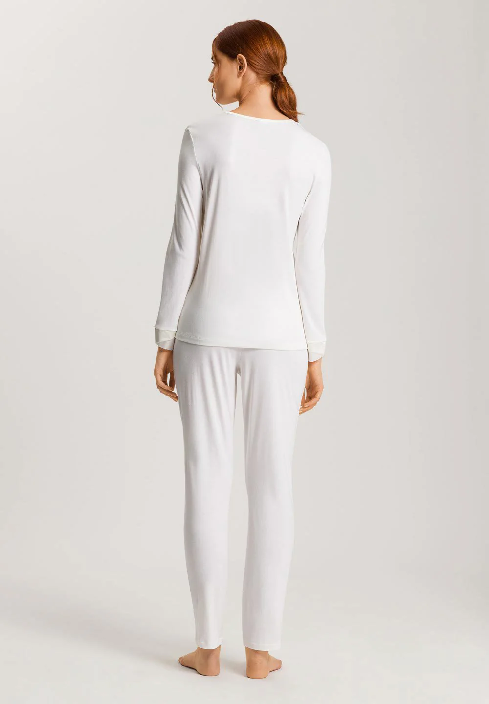 Virginia L/SLV Pajama | off white 074876-070102 - Image 4