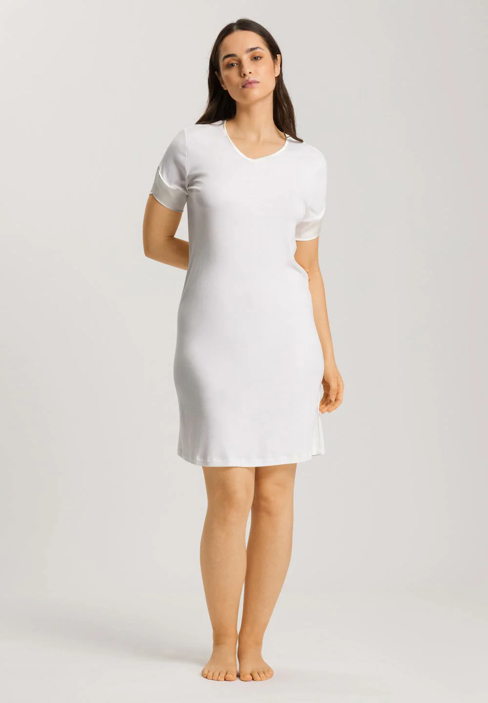 Virginia S/SLV Nightdress 100cm | off white 074874-070102 - Image 5