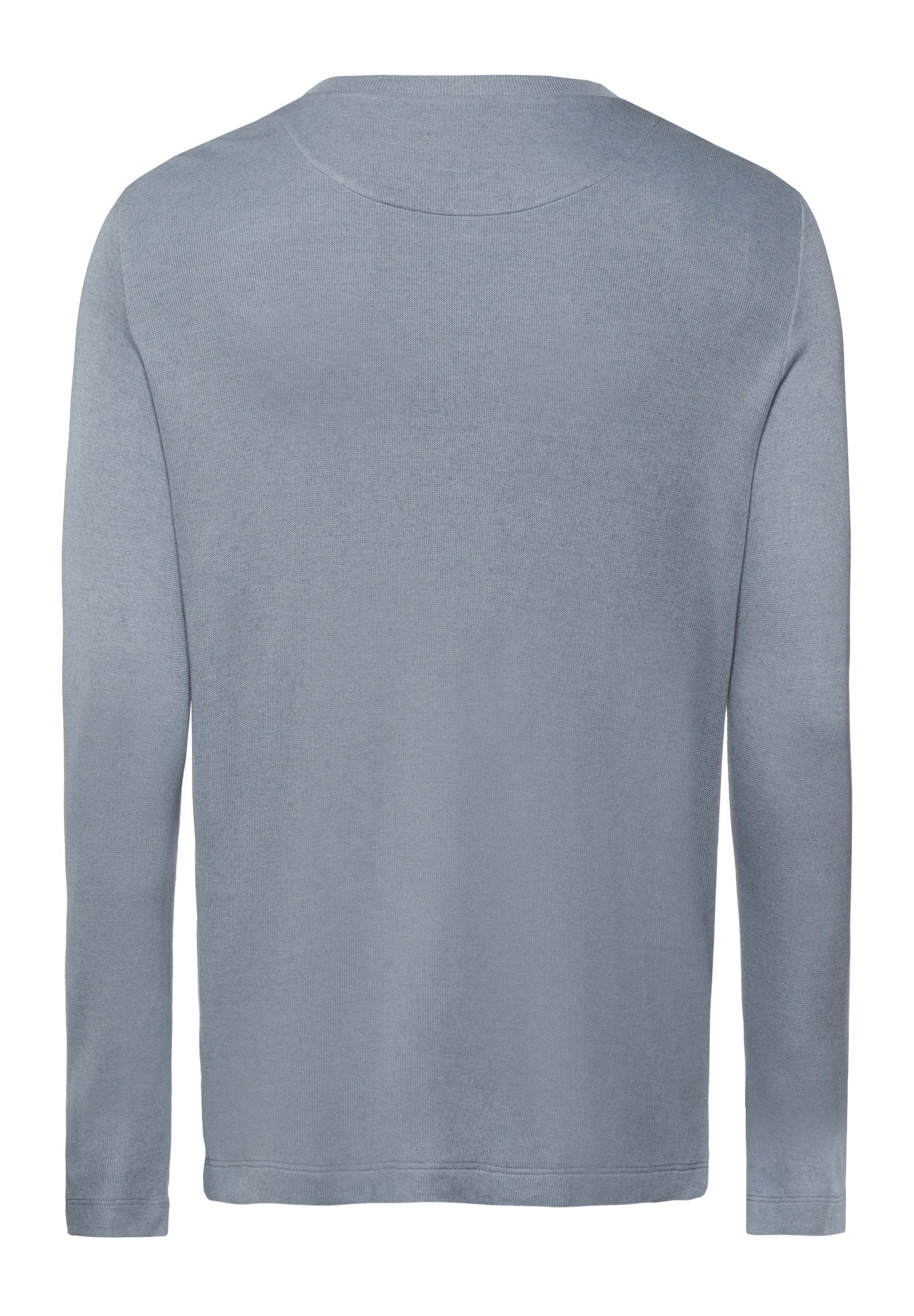 Woolen Comfort L/SLV Shirt | cliff grey 075875-072680 - Image 3