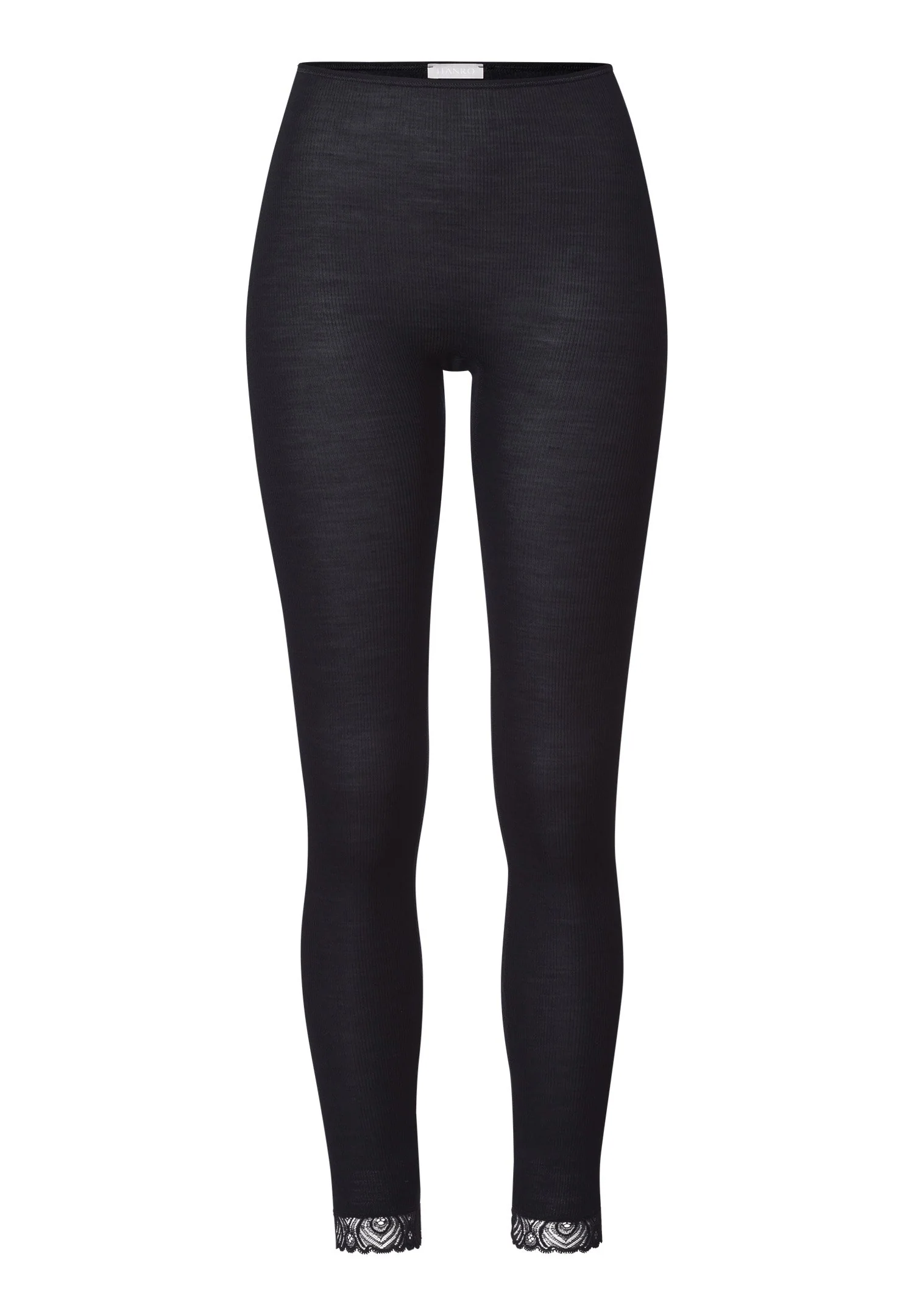 Woolen Lace Leggings | black 070833-070019