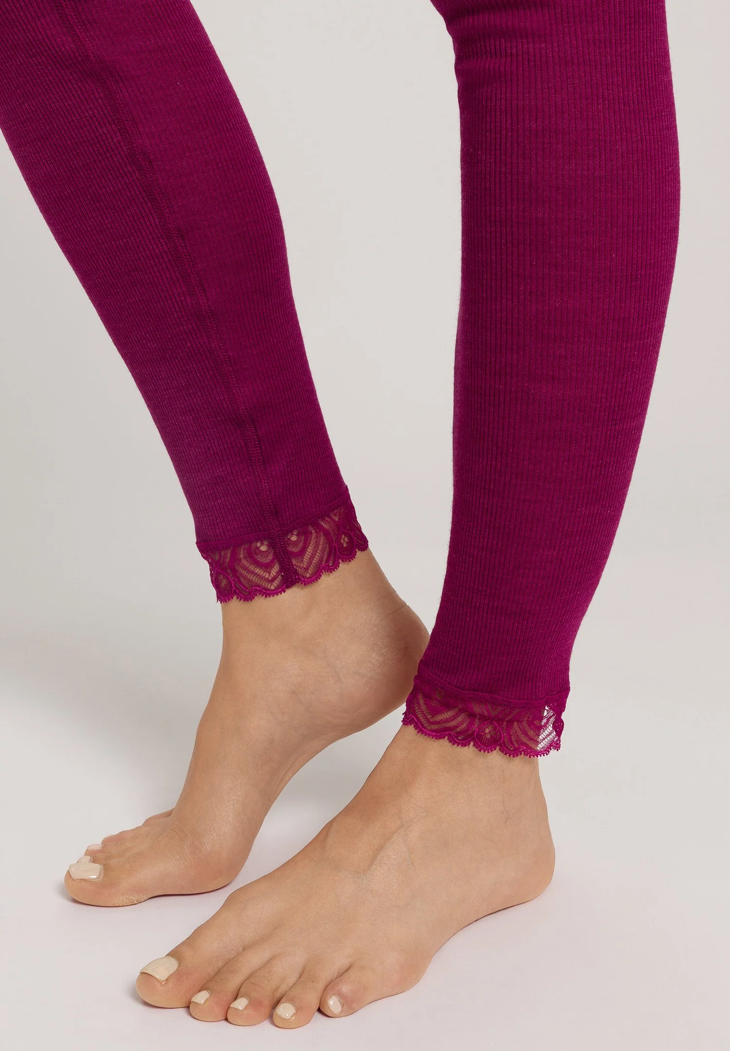 Woolen Lace Leggings | pink tourmaline 070833-072473 - Image 6