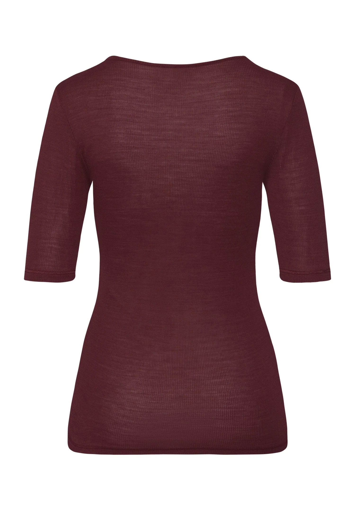 Woolen Lace S/SLV Shirt | vivid brown 070829-072421 - Image 3