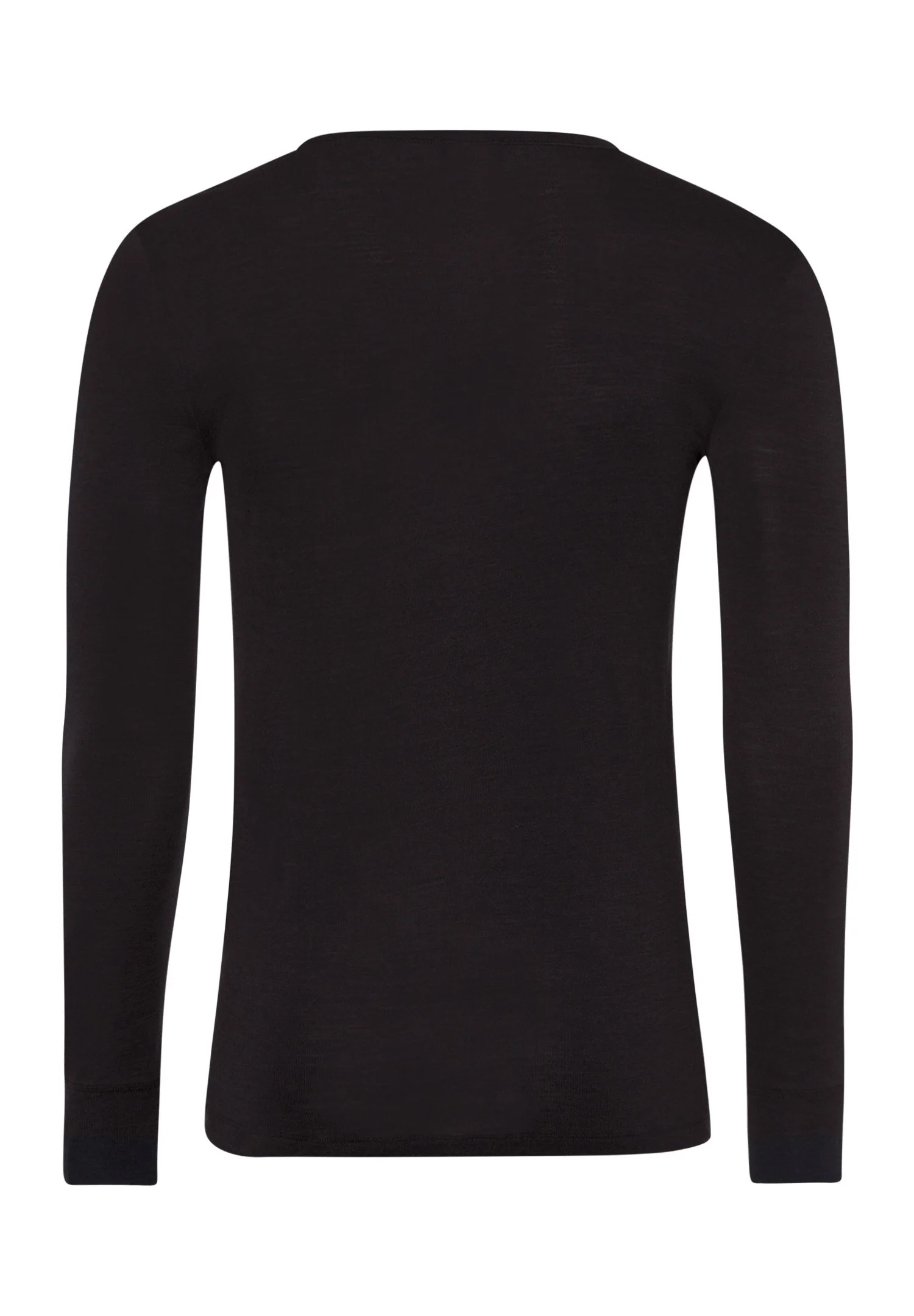 Woolen Silk L/SLV Shirt | anthracite 073402-070176 - Image 3