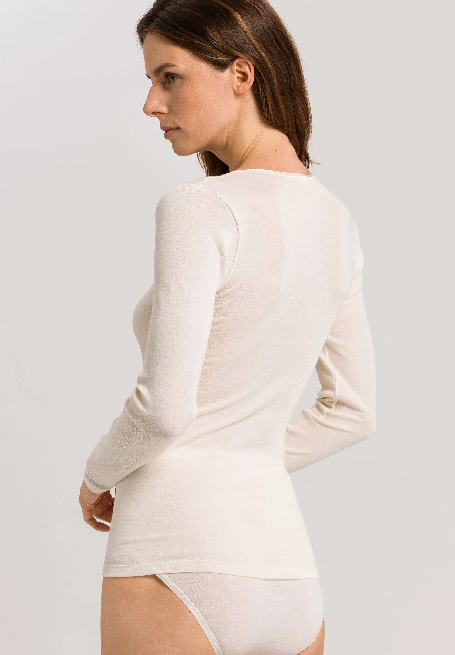 Woolen Silk L/SLV Shirt | cygne 071418-070795 - Image 4