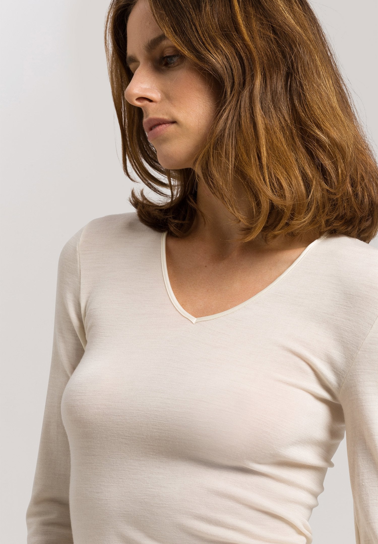 Woolen Silk L/SLV Shirt | cygne 071418-070795 - Image 6