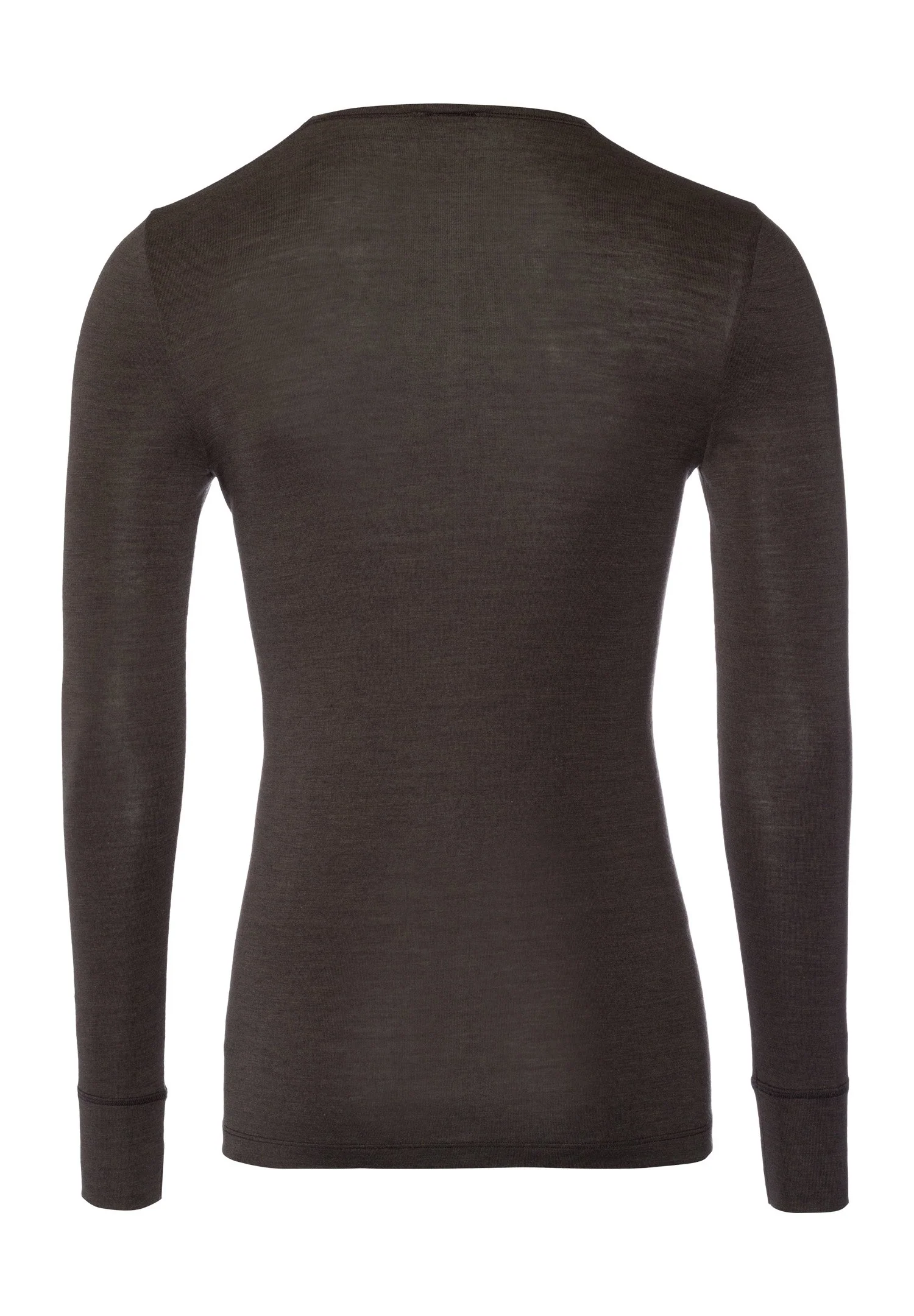 Woolen Silk L/SLV Shirt | earthy ink 073402-072147 - Image 3