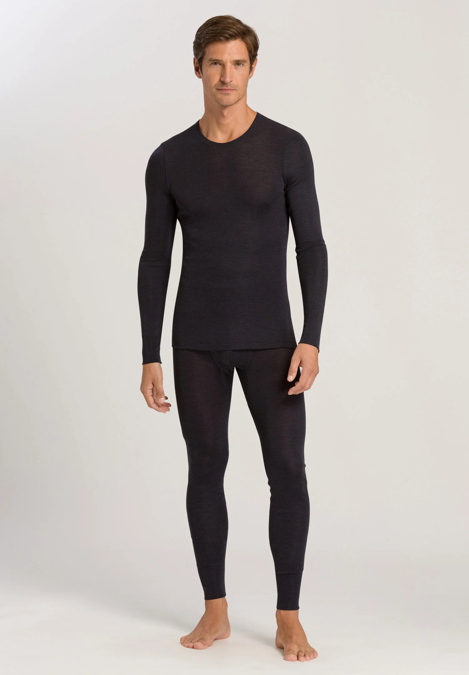 Woolen Silk Longlegs | anthracite 073412-070176 - Image 5