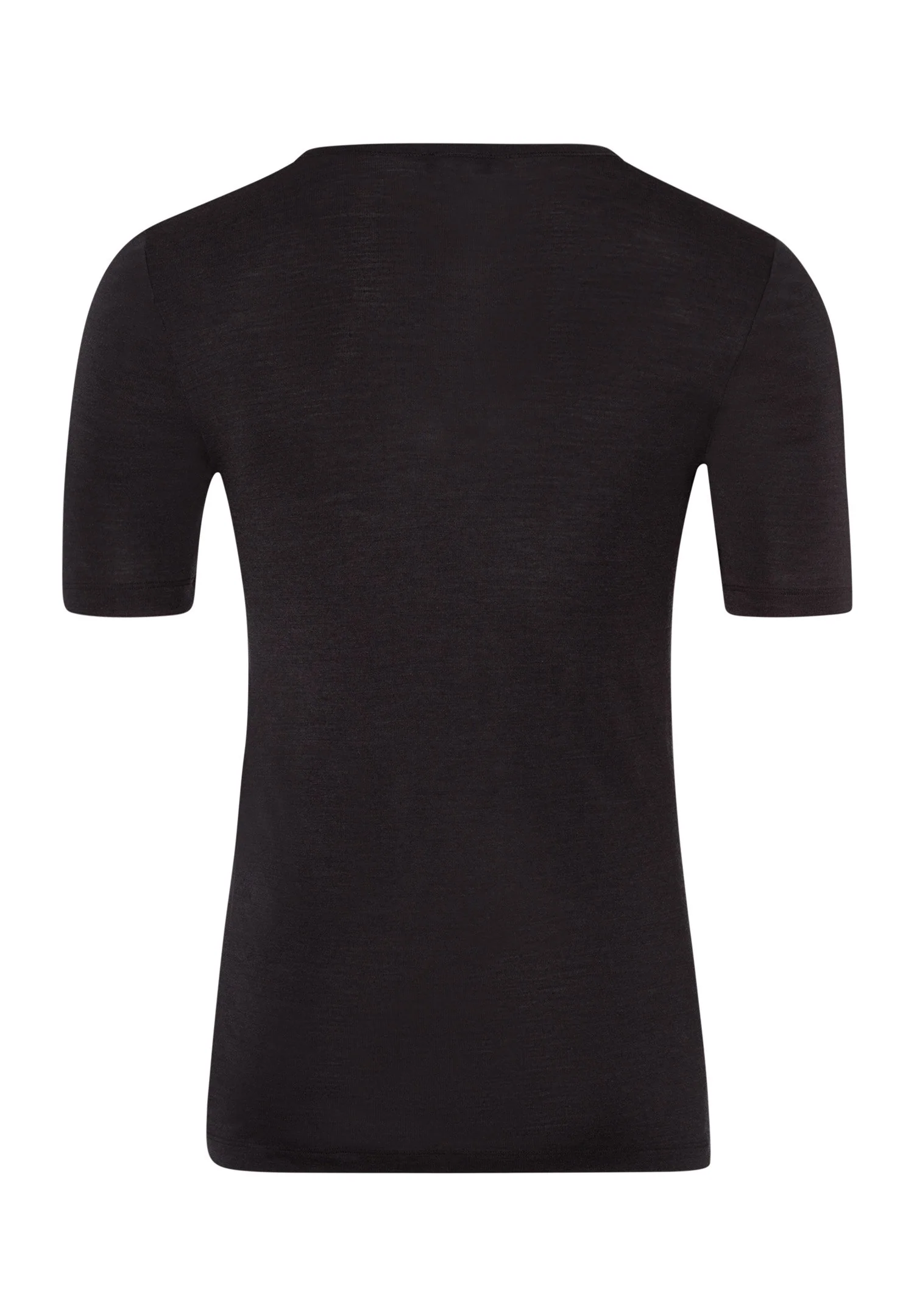 Woolen Silk S/SLV Shirt | anthracite 073401-070176 - Image 3