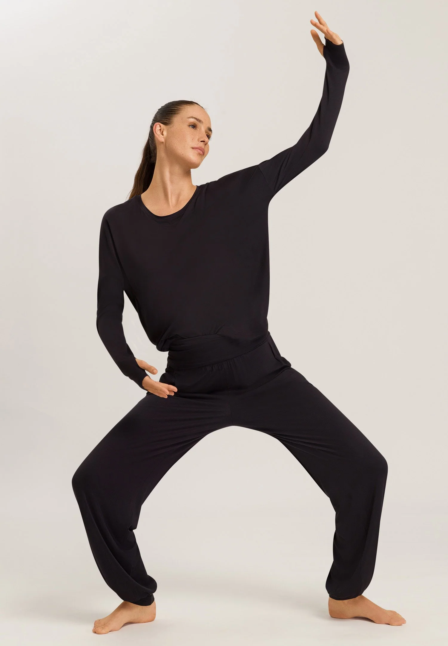 Yoga L/SLV Shirt | black beauty 078796-072199 - Image 7